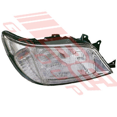 3542094-4G - HEADLAMP - R/H - W/FOG LAMP - TO SUIT - MERCEDES SPRINTER 2000-02