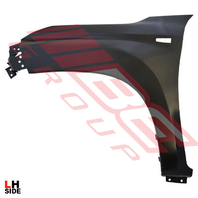 FRONT GUARD - L/H - WITH SIDE LAMP HOLE - TO SUIT - MITSUBISHI TRITON L200 2019-