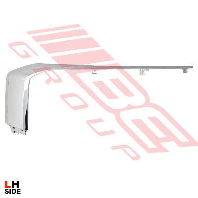 3707790-21 - FRONT BUMPER MOULDING - ALL CHROME - L/H - UPPER - TO SUIT - MITSUBISHI TRITON L200 2019-