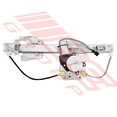 3732360-04 - WINDOW REGULATOR - R/H - W/MOTOR - REAR - 2 PIN - TO SUIT - MITSUBISHI PAJERO 2006-