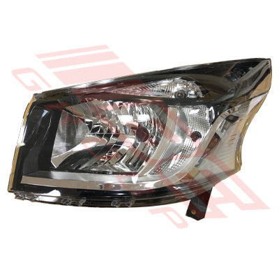 HEADLAMP - L/H - ELECTRIC - BLACK - ECE - 6 PIN - MITSUBISHI EXPRESS 2020-