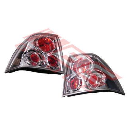5077098-90PG - REAR LAMP - SET - L&R - CHROME TO SUIT - OPEL VECTRA 1999-02