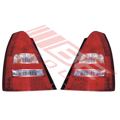 6703198-90PG - REAR LAMP SET - L&R TO SUIT - SUBARU FORESTER 2003-