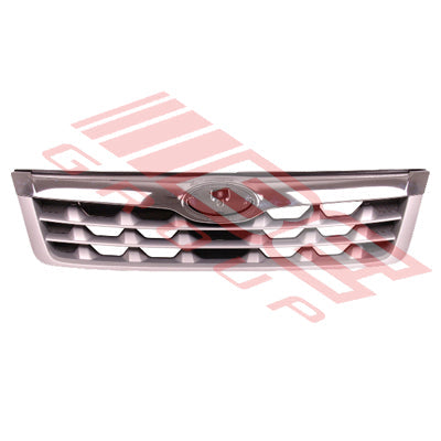 6703299-10CF - GRILLE - CHROME/ BLACK - CERTIFIED - TO SUIT - SUBARU FORESTER - SH - 5DR H/B - 2011- FACELIFT