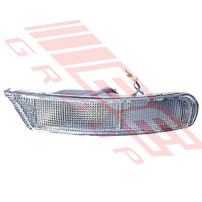 6720097-8G - BUMPER LAMP - R/H - CLEAR - TO SUIT - SUBARU IMPREZA 1992- (SPORTS TYPE)