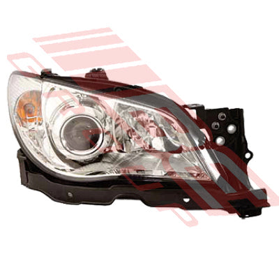 6722294-2G - HEADLAMP - R/H - ELECTRIC - CHROME - TO SUIT - SUBARU IMPREZA 2005-