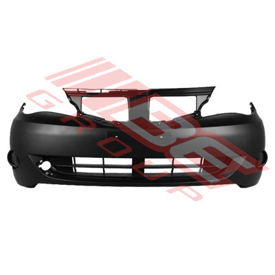 6722390-10CF - FRONT BUMPER - PRIMED BLACK - CERTIFIED - TO SUIT - SUBARU IMPREZA 2008-