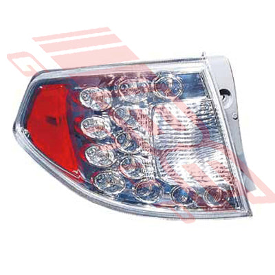 6722398-1G - REAR LAMP - L/H - LED TYPE - TO SUIT - SUBARU IMPREZA 2008-  H/BACK
