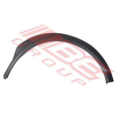 6722431-82CF - FRONT GUARD MOULDING - TEXTURED BLACK - R/H - CERTIFIED - TO SUIT - SUBARU IMPREZA XV 2013-