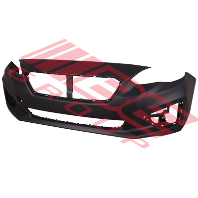 FRONT BUMPER - PRIMED BLACK - TO SUIT - SUBARU IMPREZA GK/GT 2017-