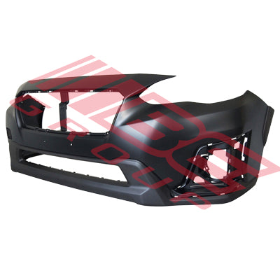 FRONT BUMPER - PARTIAL PRIMED BLACK - CERTIFIED - TO SUIT - SUBARU IMPREZA GT(XV) 2018-
