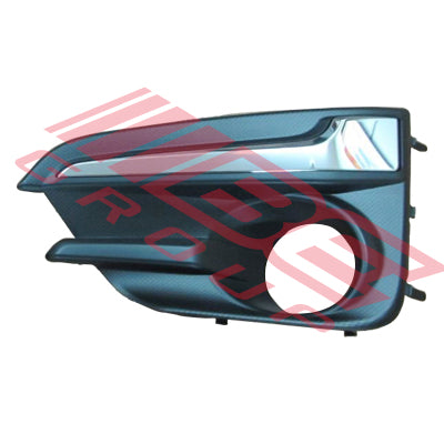 FOG LAMP COVER - L/H - W/HOLE - W/CHROME MOULDING - TO SUIT - SUBARU IMPREZA GK/GT 2017-