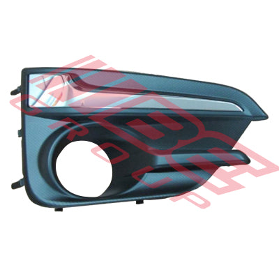 FOG LAMP COVER - R/H - W/HOLE - W/CHROME MOULDING - TO SUIT - SUBARU IMPREZA GK/GT 2017-