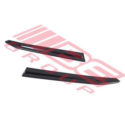GRILLE MOULDING - PAINTED BLACK - L/H - TO SUIT - SUBARU IMPREZA GK/GT 2020-