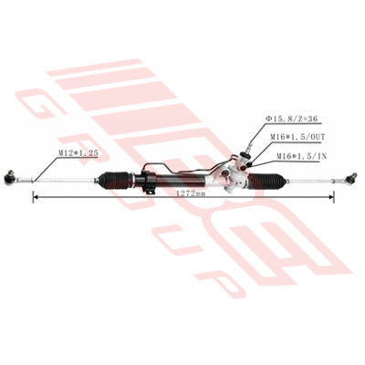 STEERING RACK - RHD - SUZUKI APV VAN 2008-