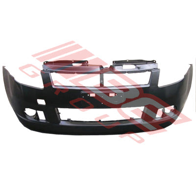 6822090-00CF - FRONT BUMPER - MAT/BLACK - CERTIFIED - TO SUIT - SUZUKI SWIFT 2005-