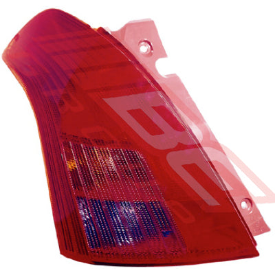 6822098-1G - REAR LAMP - L/H - RED - TO SUIT - SUZUKI SWIFT 2005-