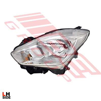 HEADLAMP - L/H - MANUAL - HALOGEN  - TO SUIT - SUZUKI SWIFT 2022-