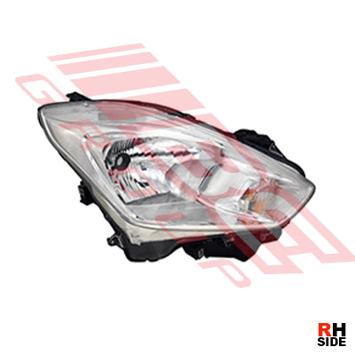 HEADLAMP - R/H - MANUAL - HALOGEN  - TO SUIT - SUZUKI SWIFT 2022-