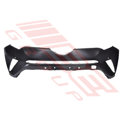 FRONT BUMPER - MAT/BLACK - WITH SENSOR HOLE - CERTIFIED - TOYOTA C-HR 2016-17