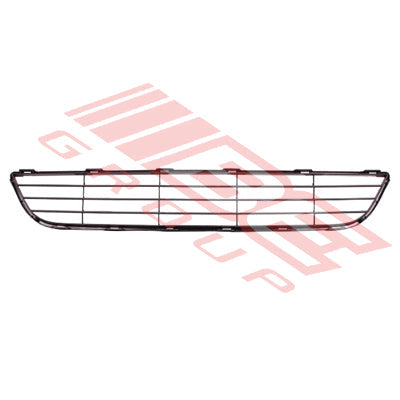 8116290-03CF - FRONT BUMPER GRILLE - MAT/DARK GREY - CERTIFIED - TO SUIT - TOYOTA YARIS 2006-  SEDAN