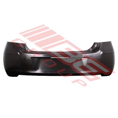 8116295-10CF - REAR BUMPER - MAT/DARK GREY - CERTIFIED - TO SUIT - TOYOTA VITZ/YARIS H/B 2008-  F/LIFT