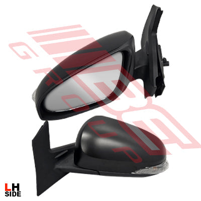 DOOR MIRROR - L/H - TOYOTA PRIUS C/AQUA - NHP10 - 5DR H/B - 2011-