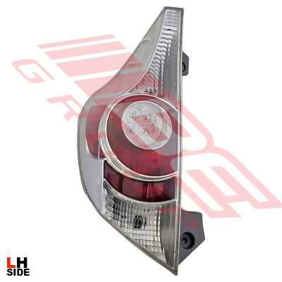 REAR LAMP - L/H - TO SUIT - TOYOTA PRIUS C/AQUA - NHP10 - 5DR H/B - 2011-