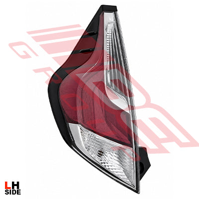 REAR LAMP - L/H - TO SUIT - TOYOTA PRIUS C/AQUA - NHP10 - 5DR H/B - 2015-  F/LIFT