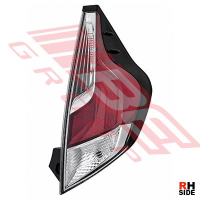 REAR LAMP - R/H - TO SUIT - TOYOTA PRIUS C/AQUA - NHP10 - 5DR H/B - 2015-  F/LIFT