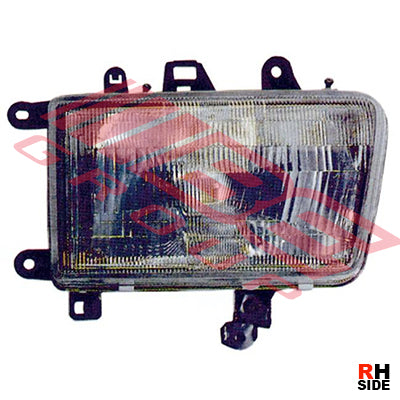 8125094-4 - HEADLAMP - R/H - GLASS LENS - TO SUIT - TOYOTA 4WD/4 RUNNER SURF 1991-