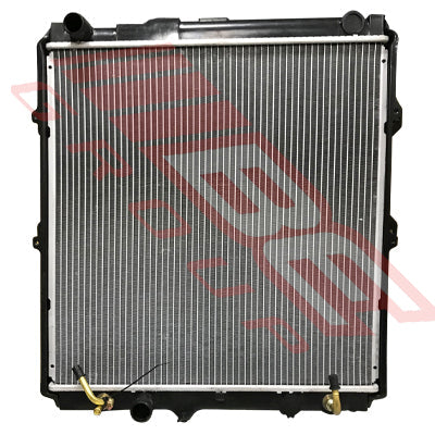 8127020-05 - RADIATOR NON RAD CAP TYPE - TO SUIT - TOYOTA HILUX 2WD - 4WD 1999 - 2004