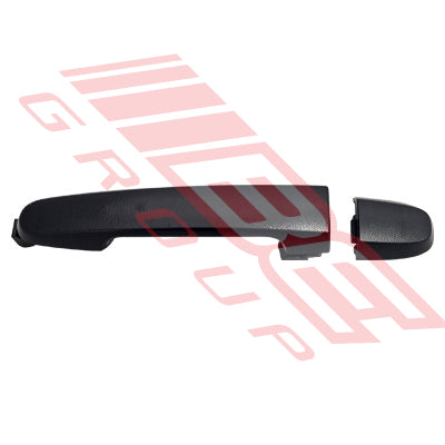 DOOR HANDLE - FRONT OUTER - BLACK - L/H=R/H - W/O KEY HOLE - TO SUIT - TOYOTA HILUX 2005-