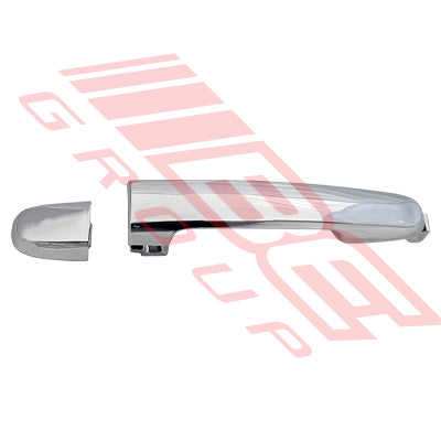 DOOR HANDLE - REAR OUTER - CHROME - L/H=R/H - W/O KEY HOLE - TO SUIT - TOYOTA HILUX 2005-