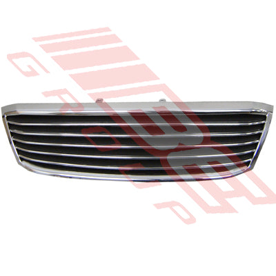 8128199-04PG - GRILLE - CHROME/BLACK - PERFORMANCE TYPE TO SUIT - TOYOTA HILUX 2005-