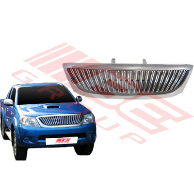 GRILLE - PERFORMANCE TYPE - LEXUS LOOK TO SUIT - TOYOTA HILUX 2005-