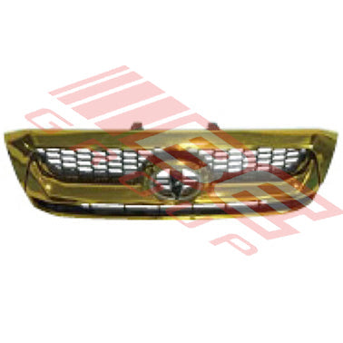 8128199-17PG - GRILLE - PERFORMANCE TYPE - GOLDEN TO SUIT - TOYOTA HILUX 2009-