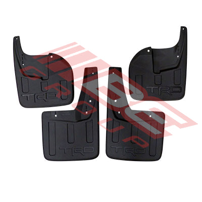 8128252-02PG - MUD FLAP - SET - 4 PCS - TRD TYPE TO SUIT - TOYOTA HILUX 2015-  