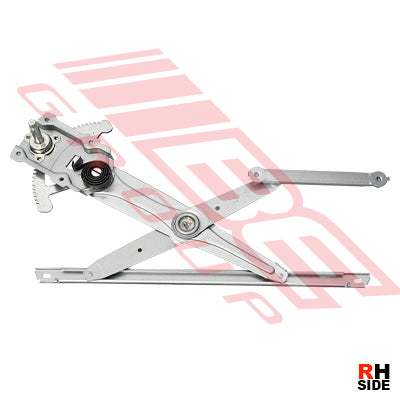 WINDOW REGULATOR - R/H - FRONT DOOR - MANUAL - TO SUIT - TOYOTA HILUX 2015-
