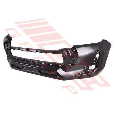 FRONT BUMPER - WITH GRILLE - W/OUT PARK SENSOR HOLES - TOYOTA HILUX 2020-  F/LIFT 2WD - 4WD