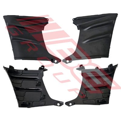 FRONT BUMPER SIDE - SET - L&R - TO SUIT - TOYOTA HILUX 2023-  GR SPORT F/LIFT