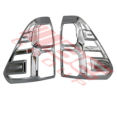8128298-90PG - REAR LAMP FRAME SET - L&R - CHROME TO SUIT - TOYOTA HILUX 2015-