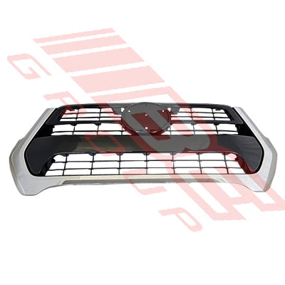 8128299-21 - GRILLE - BLACK W/CHROME FRAME - TO SUIT - TOYOTA HILUX 2020-  FACELIFT