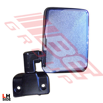 DOOR MIRROR - L/H - CHROME - TO SUIT - TOYOTA LAND CRUISER FJ70/75