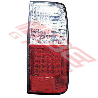 8132098-91PG - REAR LAMP SET - L&R - CLEAR/RED - LED TYPE TO SUIT - TOYOTA LAND CRUISER FJ82 1990-