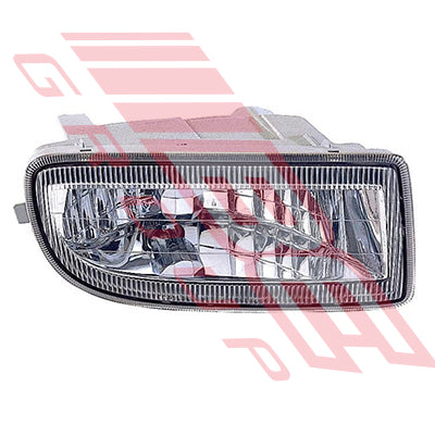 FOG LAMP - R/H - CLEAR - TO SUIT - TOYOTA LAND CRUISER FJ100 1998-