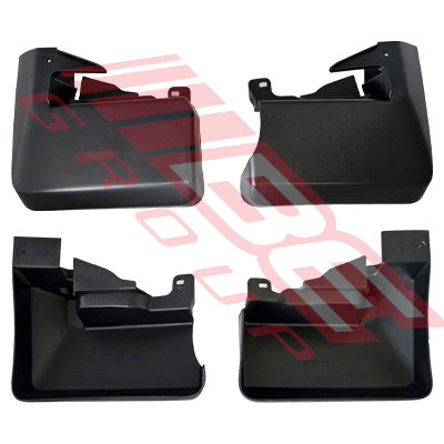 MUDGUARD SET - 2PCS - TO SUIT - TOYOTA LAND CRUISER LC79 SERIES 2024-