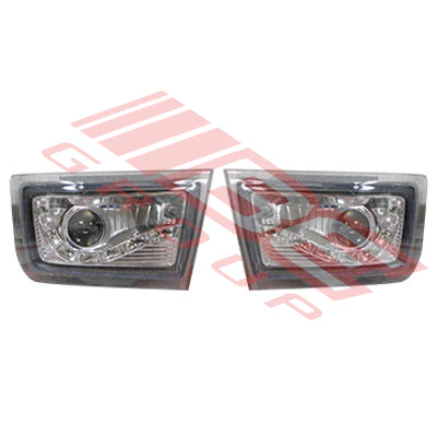 8136094-50PG - FOG LAMP SET - L&R - LED TO SUIT - TOYOTA PRADO J95 1996-