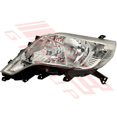 8136294-13 - HEADLAMP - L/H - CHROME - TO SUIT - TOYOTA PRADO KZJ150 2014-  FACELIFT