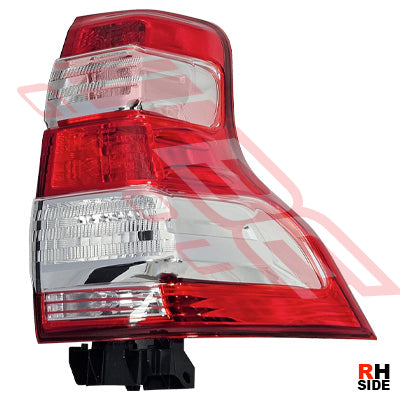 REAR LAMP - R/H - LED - TO SUIT - TOYOTA PRADO KZJ150 2016-  FACELIFT